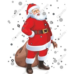 Cheerful Santa Claus
