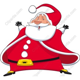 Cheerful Santa Claus