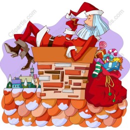 Whimsical Santa Claus