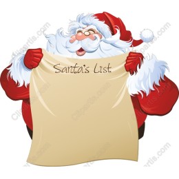 Santa's List: Joyful Santa Claus