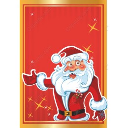 Festive Santa Claus