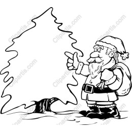 Santa Claus Christmas Tree