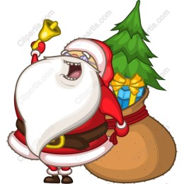 Cheerful Santa Claus