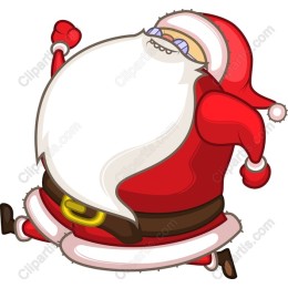 Cheerful Santa Claus