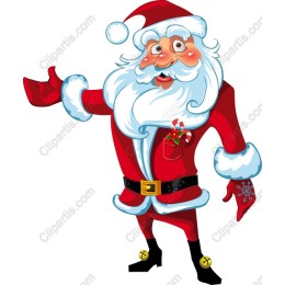 Cheerful Santa Claus