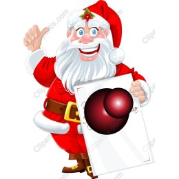 Cheerful Santa Claus