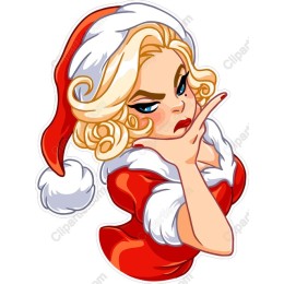 Sassy Christmas Girl