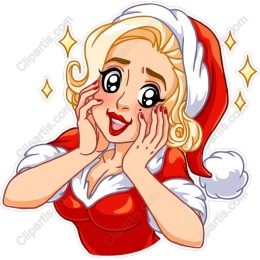 Joyful Santa Character
