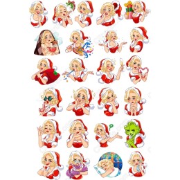 Holiday Expressions Clipart Set