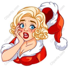 Surprised Santa Beauty
