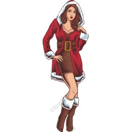 Chic Santa Girl
