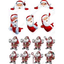 Santa Claus Bundle - 12 Charming