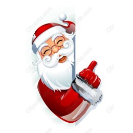 Cheerful Santa Claus