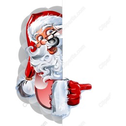 Cheerful Santa Claus