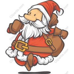 Festive Santa Claus