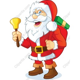 Cheerful Santa Claus