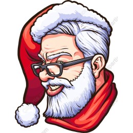 Cheerful Santa Claus
