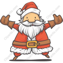 Cheerful Santa Claus