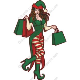 Festive Holiday Elf
