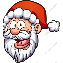 Cheerful Santa Claus