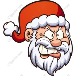 Grumpy Santa