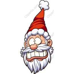 Whimsical Santa Claus