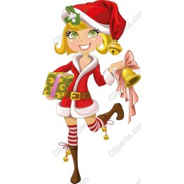 Merry Christmas Holiday Character