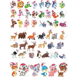 Animal Festive Clipart Bundle