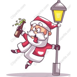 Cheerful Santa Claus