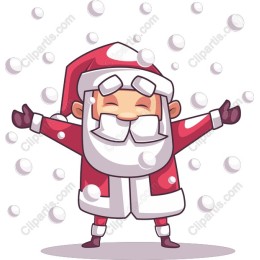 Cheerful Santa Claus