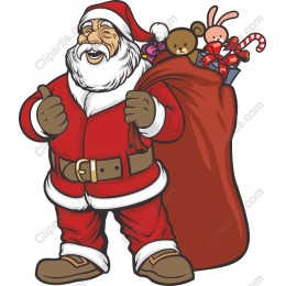 Joyful Santa Claus
