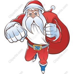 Superhero Santa