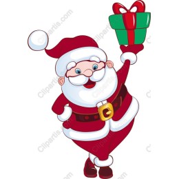 Cheerful Santa Claus