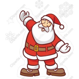 Cheerful Santa Claus
