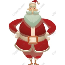 Festive Santa Claus