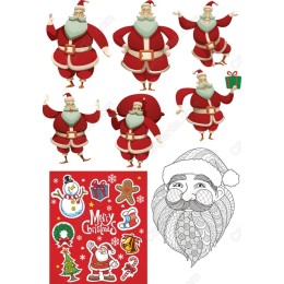 Christmas Clipart Bundle: Santa & Holiday Icons Collection