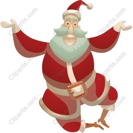 Joyful Santa Claus