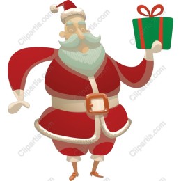 Whimsical Santa Claus