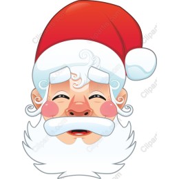 Cheerful Santa Claus