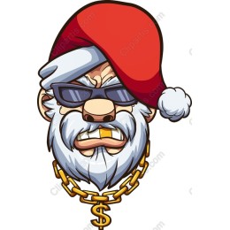 Edgy Santa Claus