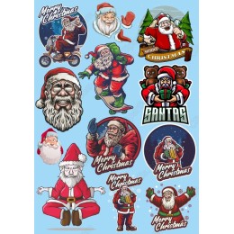Santa Clipart Bundle - Festive