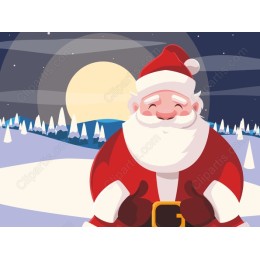 Cheerful Santa Claus