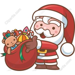 Cheerful Santa Claus