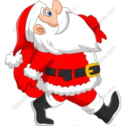 Cheerful Santa Claus