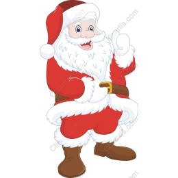Charming Cartoon Santa Claus