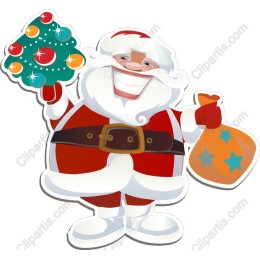 Cheerful Santa Claus