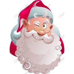 Whimsical Santa Claus