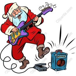 Rockstar Santa Claus