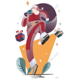 Festive Santa Claus