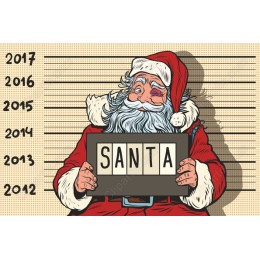 Santa Mugshot